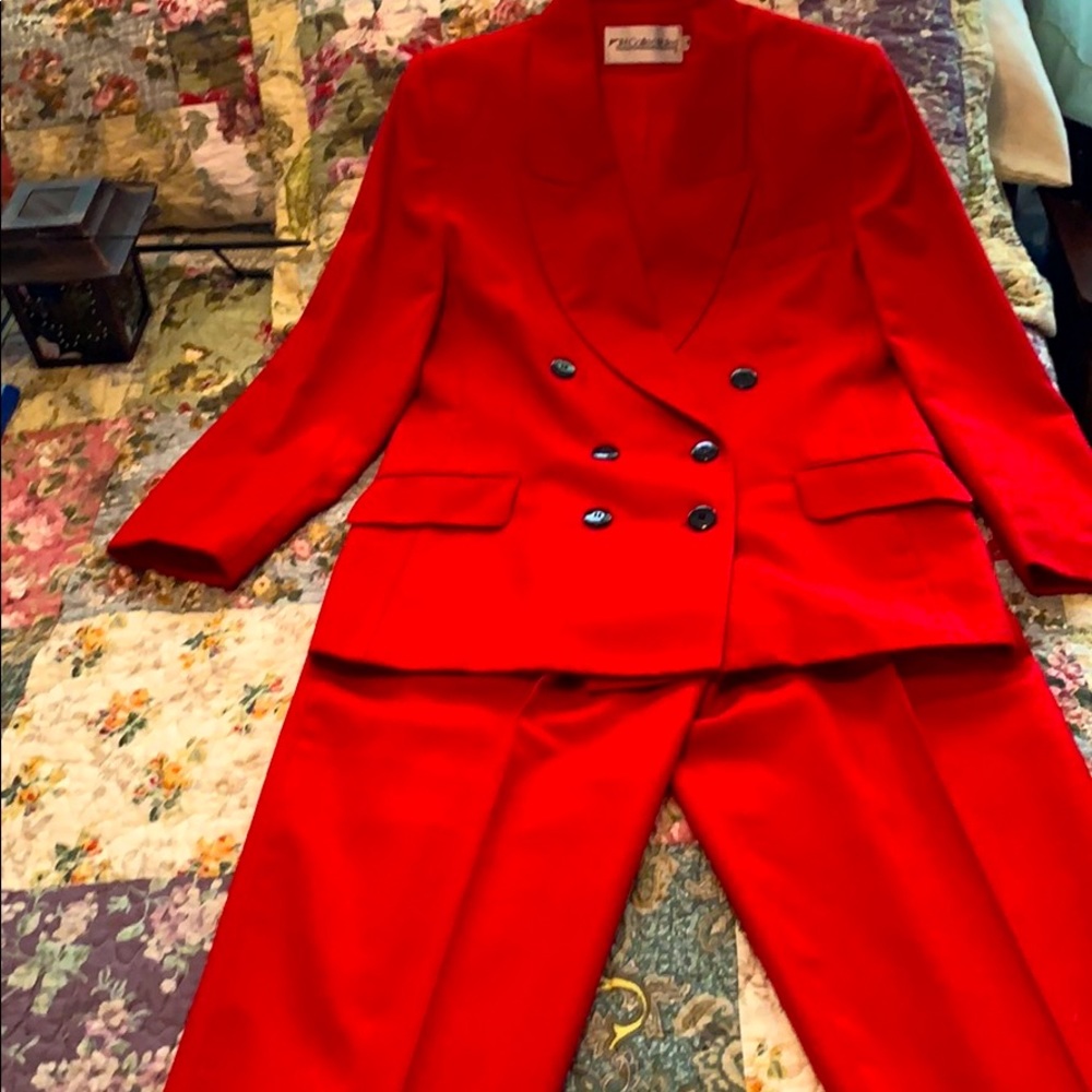 COPY - Red Double Breasted Suit.